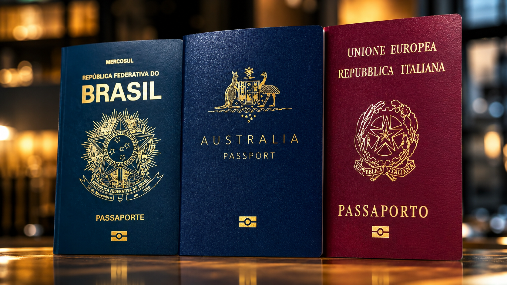 Passaporte brasileiro em 2026: viagens internacionais sem visto e possibilidades de residência no exterior.